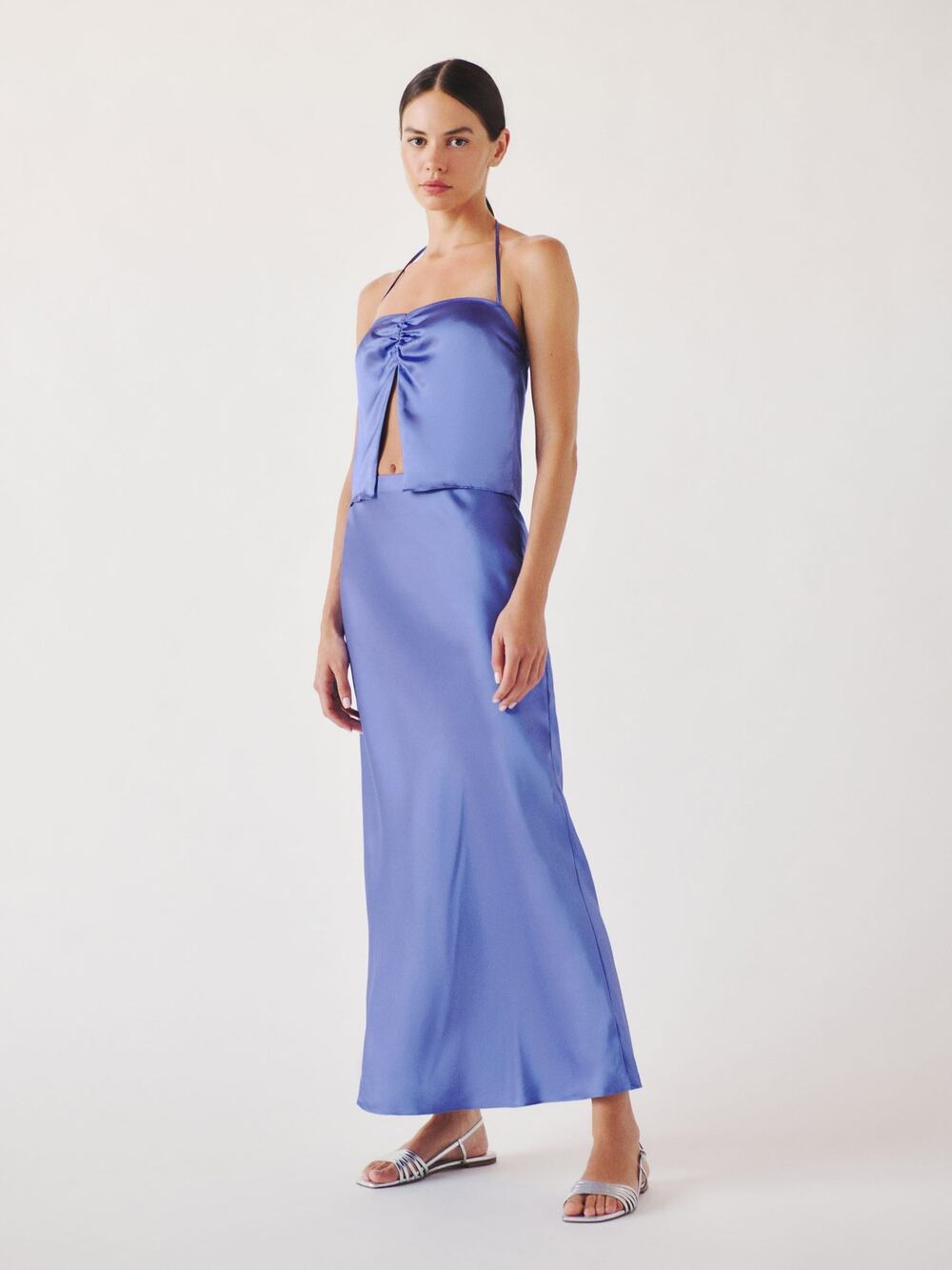 Reformation Beba Silk Two Piece - 4